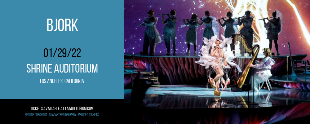 Bjork at Shrine Auditorium tickets Bjork at Shrine Auditorium