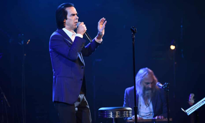 Nick Cave & Warren Ellis at Shrine Auditorium