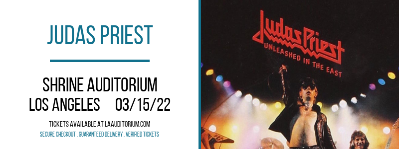 Judas Priest at Shrine Auditorium tickets Judas Priest at Shrine Auditorium