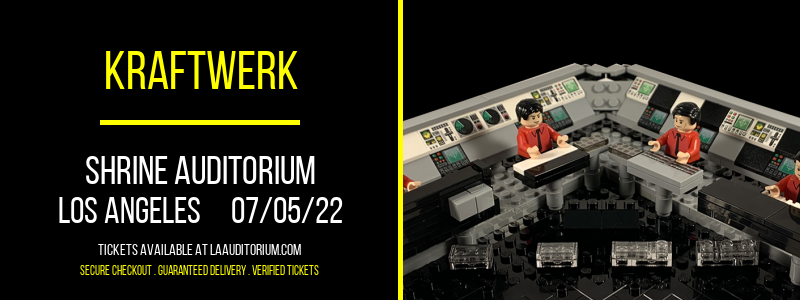Kraftwerk at Shrine Auditorium tickets Kraftwerk at Shrine Auditorium