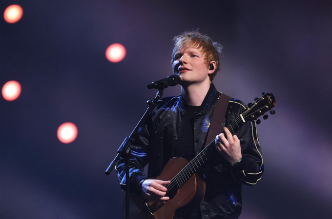 Ed Sheeran at Shrine Auditorium